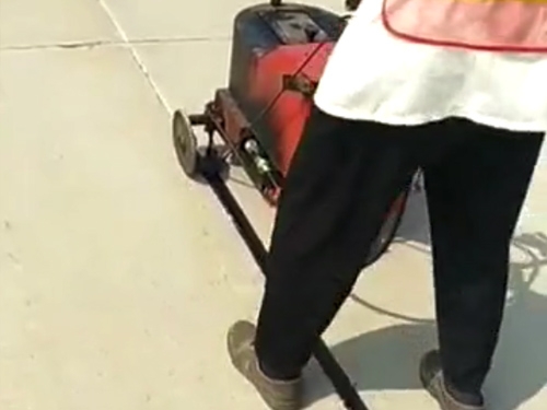 順達(dá)灌縫膠施工實(shí)拍